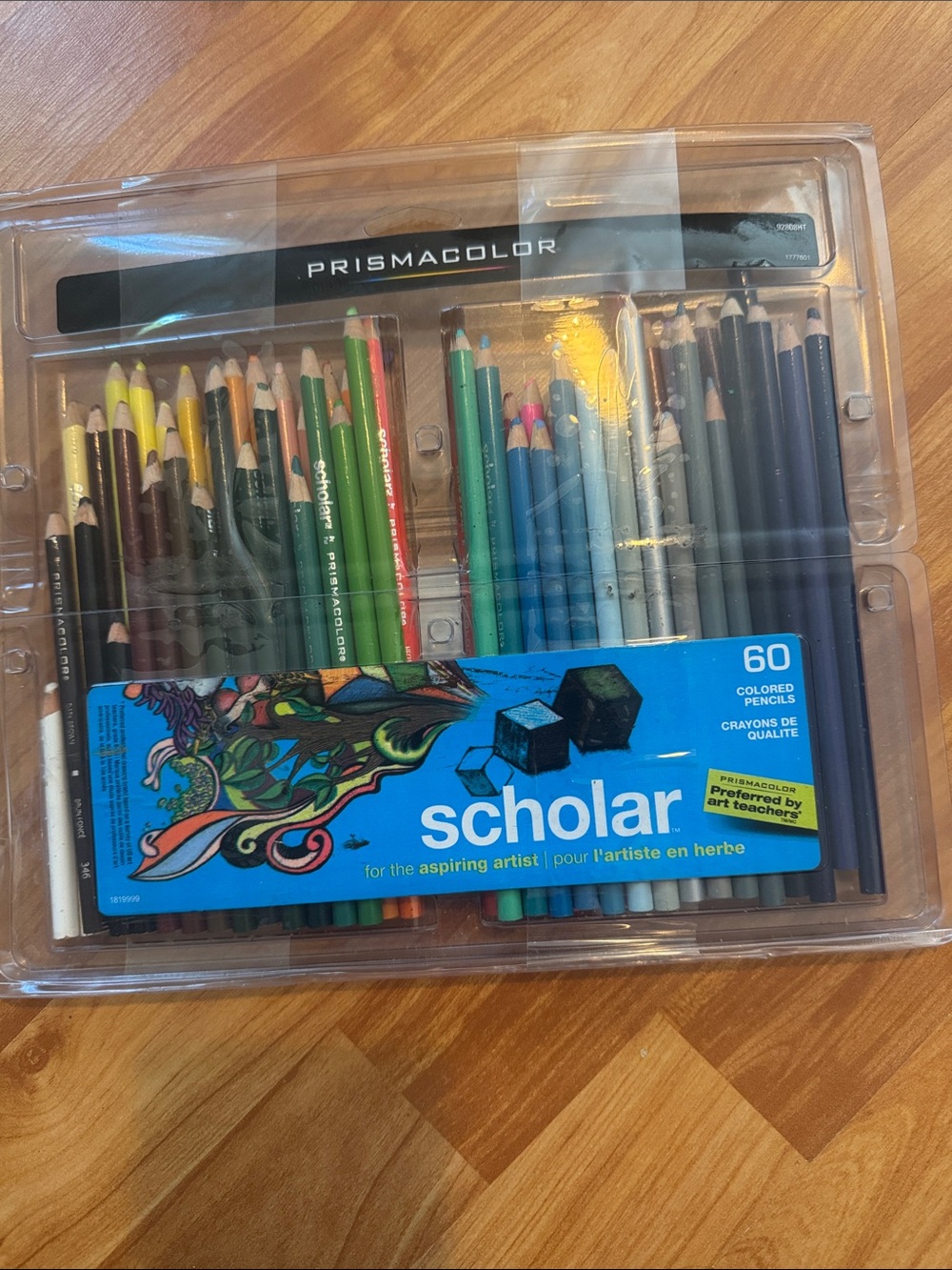 Prismacolor Scholar Colored Pencils, 60 Count - Vibrant Beginner Art